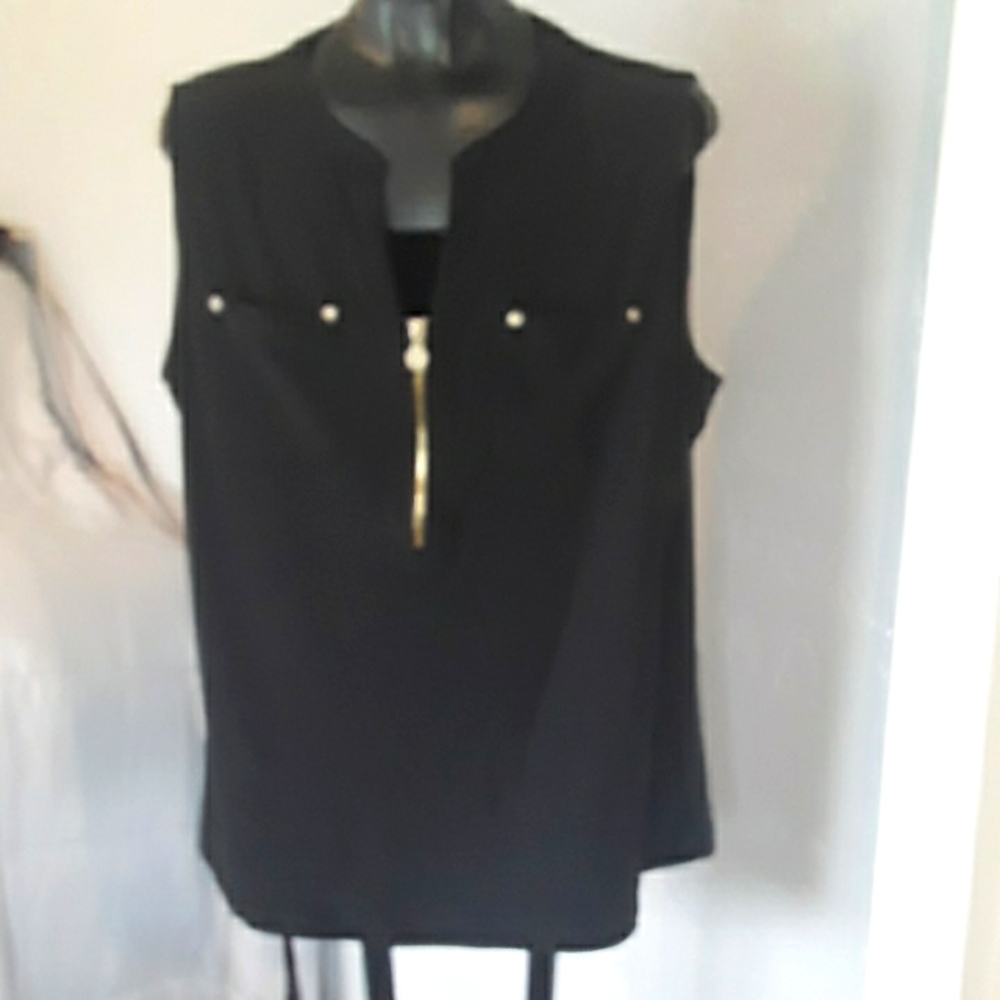 And Klein size large rayon blouse